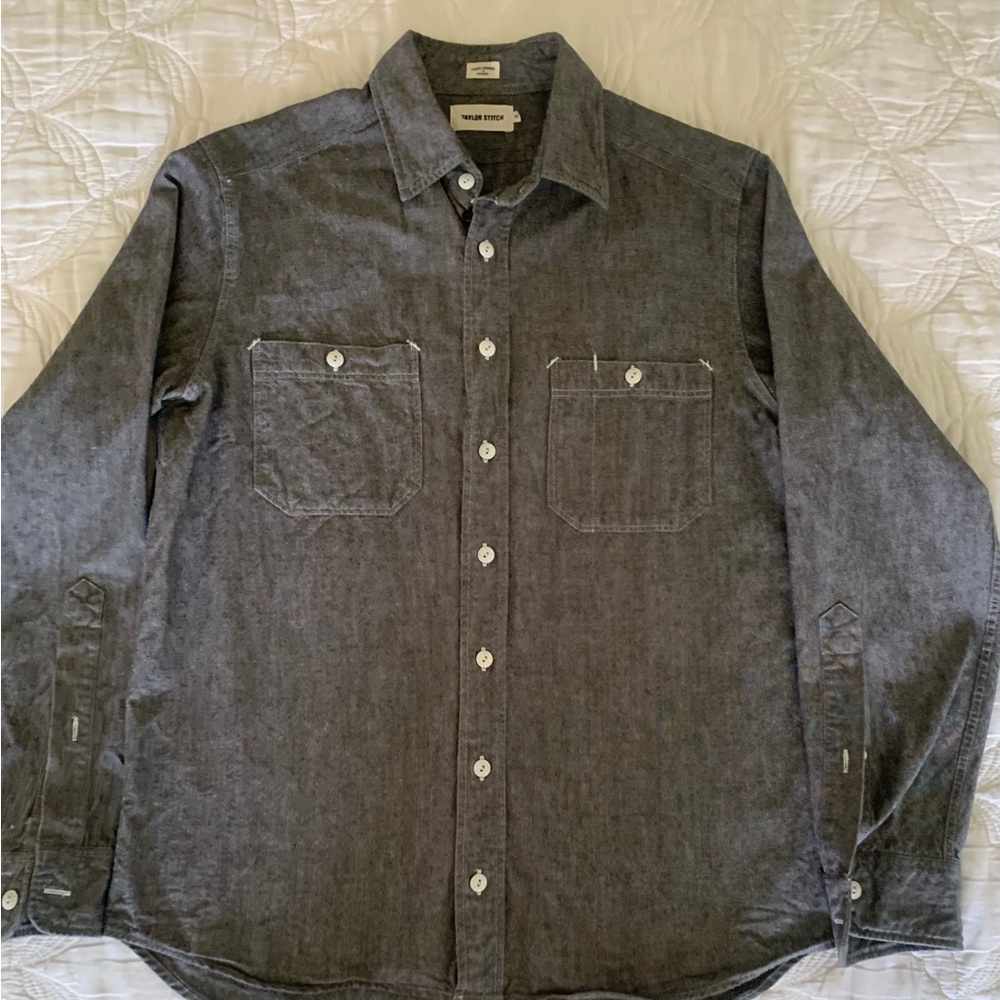 Taylor Stitch The Utility Shirt Size 40/medium